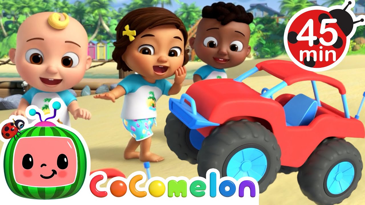 ✈️Awesome Adventure Vehicles!⛵️ | CoComelon | Moonbug Kids - Toys & Songs for Kids