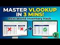 Master VLOOKUP in 3 Minutes: Real-World Inventory Hack