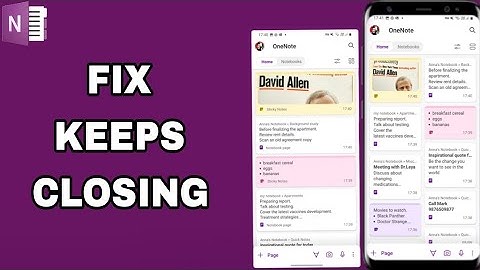 How To Fix And Solve OneNote App Keeps Closing | Final Solution