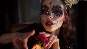 ControlNet+StableDiffusion+Sugar Skulls-Batch Stylized-Fast-Automatic1111 Colab 1080p 30fps