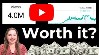 How Much YouTube Paid Me In 5 Years (REAL NUMBERS)