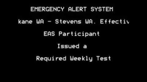 *VALID TONES* My First EAS Mock! - Required Weekly Test