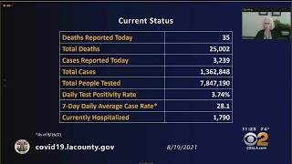 COVID-19 Deaths Top 25,000 In Los Angeles County