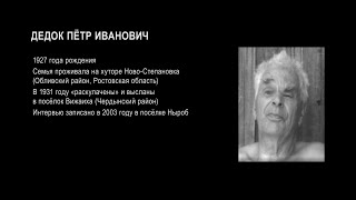 видео: Раскулачивание. Воспоминания. Дедок Пётр Иванович картинка: Раскулачивание. Воспоминания. Дедок Пётр Иванович