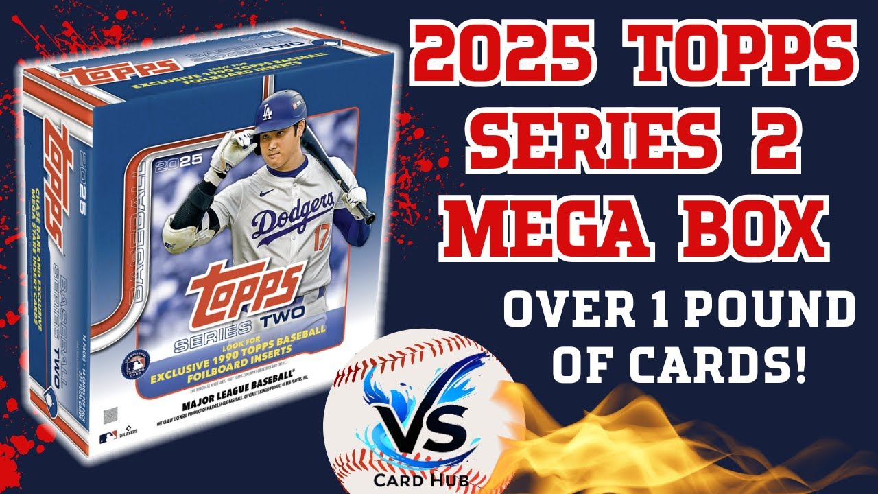 NEW PRODUCT] 2025 Topps Series 2 Baseball Card Mega Boxes