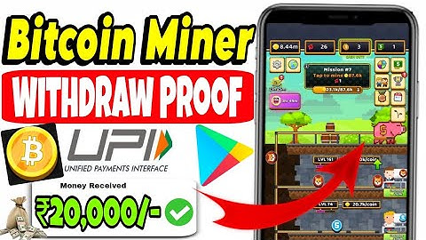 Bitcoin Miner App Withdrawal Proof 🔥🤑 Bitcoin Miner App Payment Proof | New Free Bitcoin Mining App