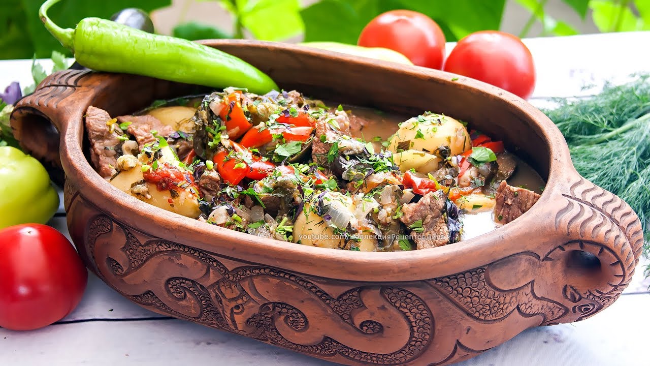 Хашлама по-домашнему в мультиварке, просто и очень вкусно! - YouTube