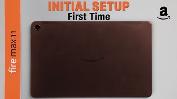 Amazon Fire Max 11 Tab: How To Setup For First Time!