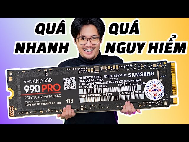 SSD CHO DÂN CHƠI! - Samsung 990 PRO!