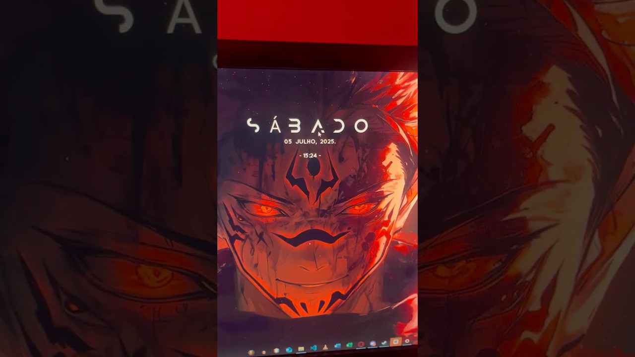Deixe seu Desktop com Relógio e Data Bonitos! (Usando Rainmeter) #rainmeter #clock #windows