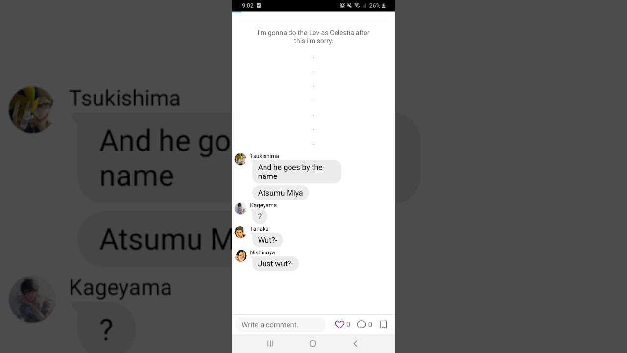 ~ Atsumu as Toko / Genocider Syo ~ ~ HaikyuuxDanganronpa ~