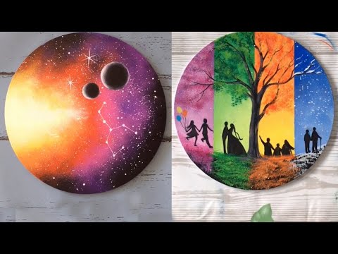 9 Easy Painting Ideas For Beginner - Art For Home Decor - Painting Ideas