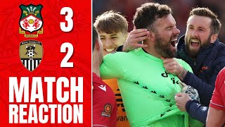 BEN FOSTER SAVES WREXHAM IN THE LAST MINUTE | MATCH REACTION