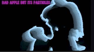 Bad Apple, but every pixel is a fluid particle