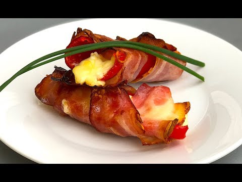 Video: Öppna Ostpajen Med Bacon Och Paprika
