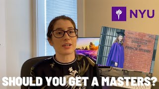 Should You Get a Master's? | What you should ask yourself + my experience