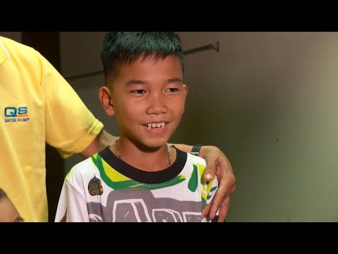 "It was dark and quite scary": Thai cave survivors speak on first full day with families