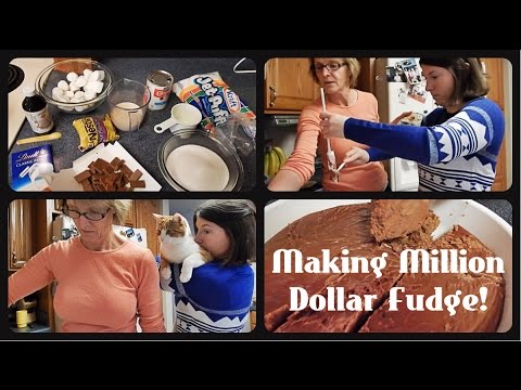 Making Million Dollar Fudge with Mom (+Outtakes)!