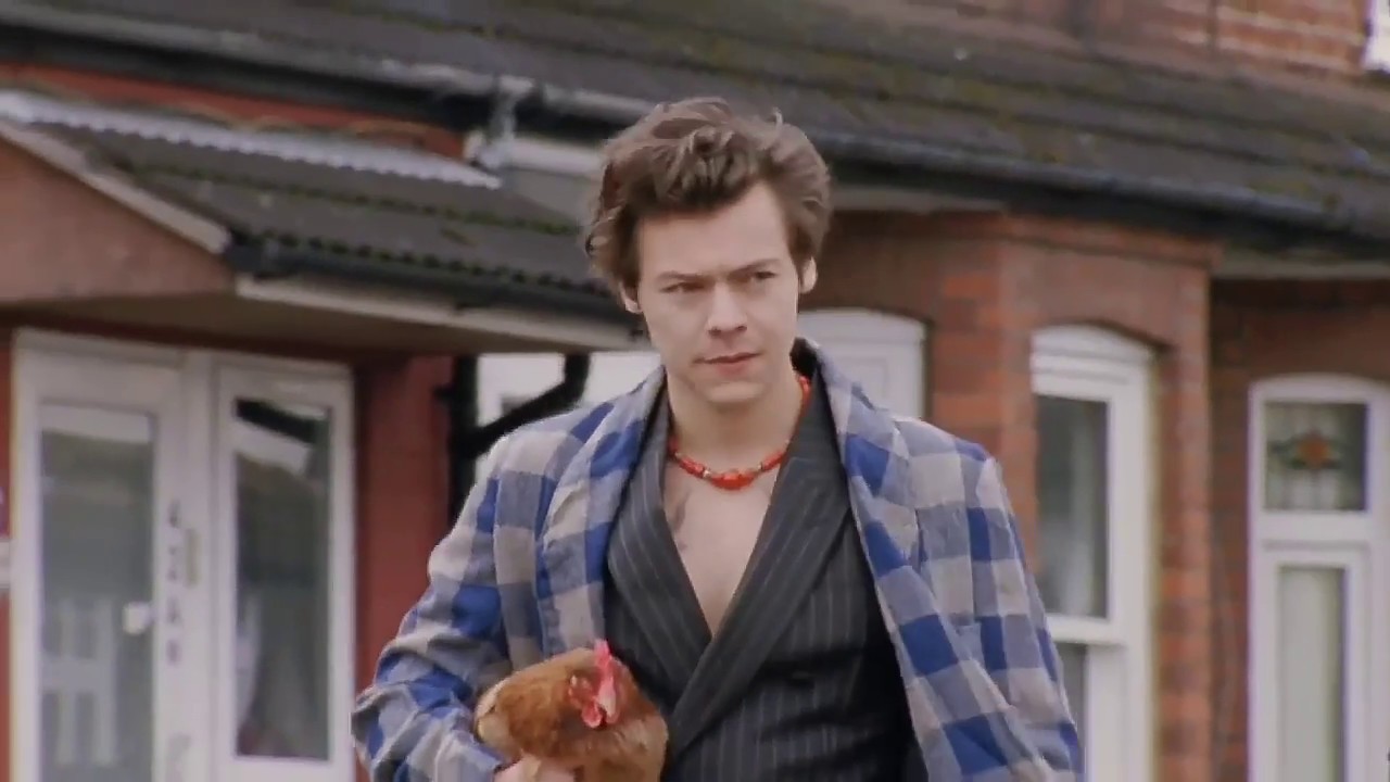 gucci commercial harry styles