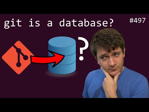 git is just a key value store? (advanced) anthony explains #497