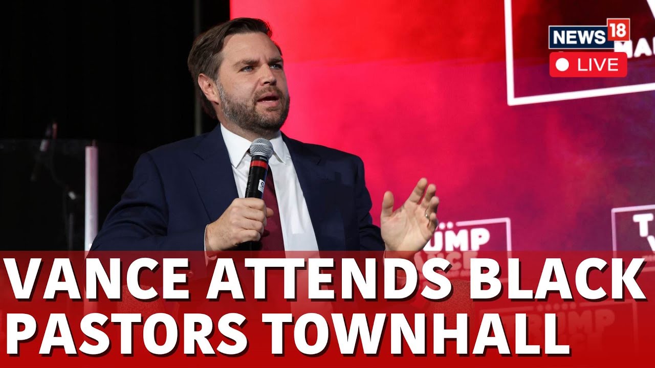 LIVE | US Elections 2024 Latest News | JD Vance Attends Black Pastors ...