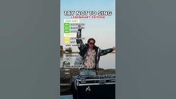 Thumbnail of Try not to sing challenge