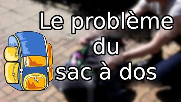 Le problème du sac à dos [ #complexité 1 ]