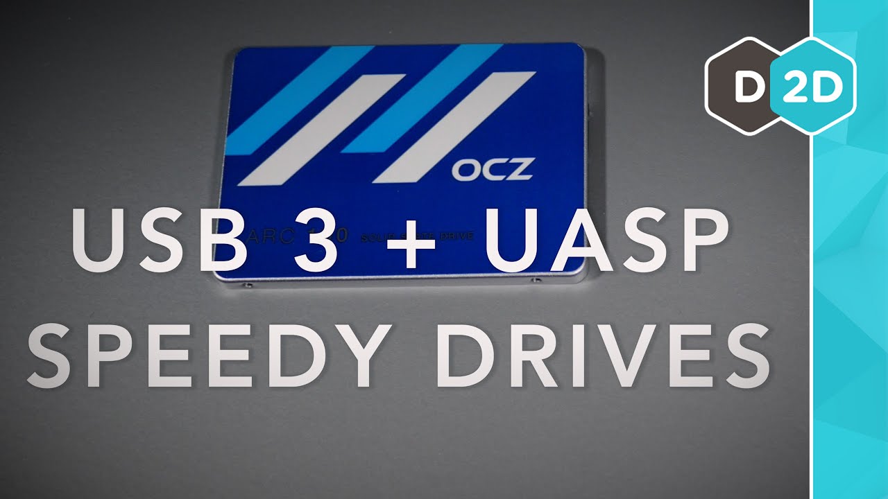 USB Drives with UASP - Speed up your video editing workflow