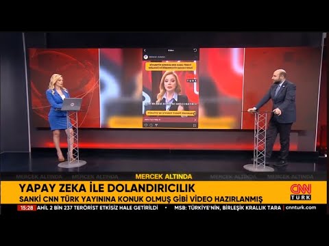 CNN Türk | Doç. Dr. Ali Murat Kırık | Yapay zeka yoluyla dolandırıcılık! Her gördüğünüze inanmayın!