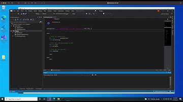 Matthew Brown | Showing Running Visual Studio MASM