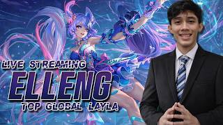 Top Global Layla Push Rank Otw 8000 Match Open Mabar Vip Mobile Legends