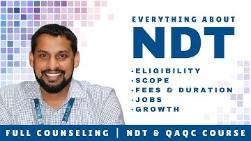 Nondestructive Testing | NDT Course Full Counseling | NDT & QAQC Course Fees and Benefits #andt #ndt