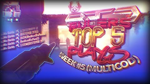 Red Ruler - Top 5 Plays Week #5 [Multicod]