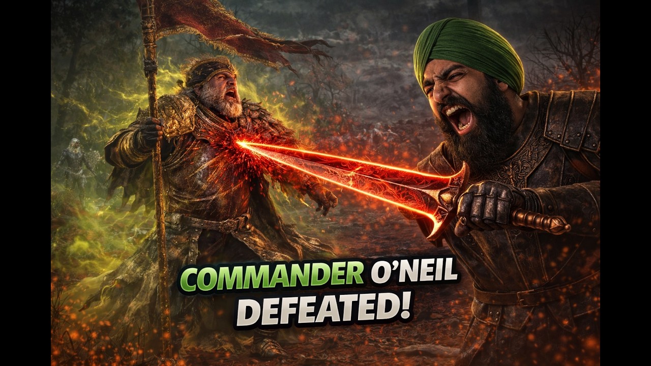 Elden Ring Commander O'Neil Boss Fight | Punjabi Gamer - YouTube
