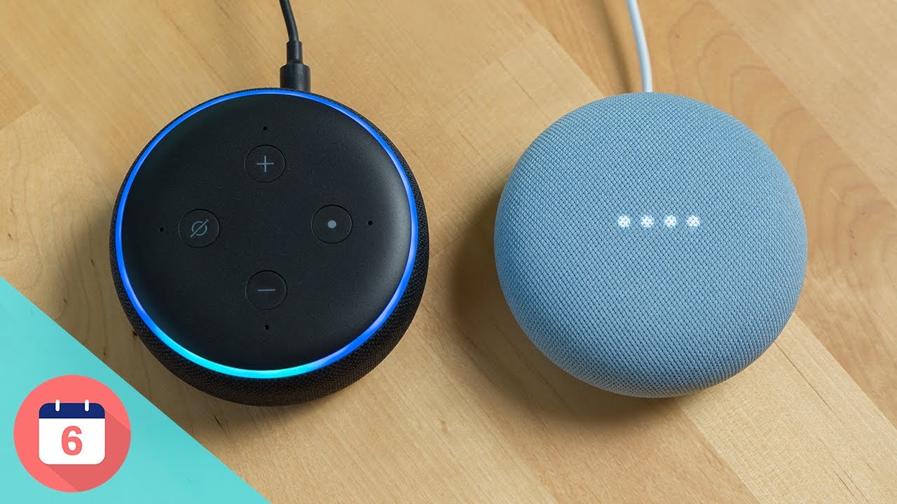 Fortolke sløjfe forholdsord Google Nest Mini vs Amazon Echo Dot - YouTube