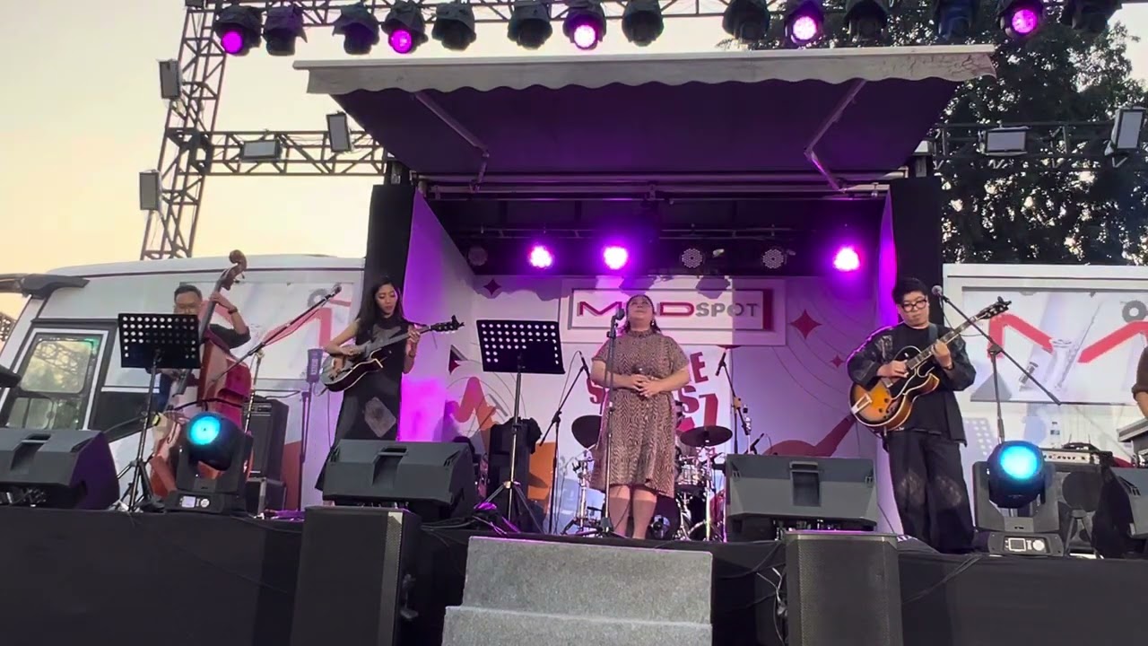 Dua Empat Performing My Funny Guy at Java Jazz Festival 2024