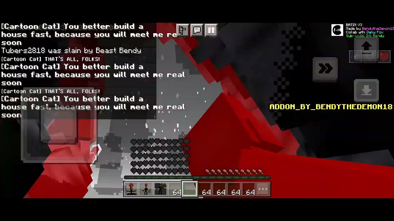 Minecraft Mods CARTOON CAT ROOD ERROR K I L L - YouTube