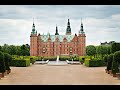 Copenhagen Walks-Frederiksborg Slotshave Part 2, A walk in a castle garden, Danimarka, Saray Bahcesi