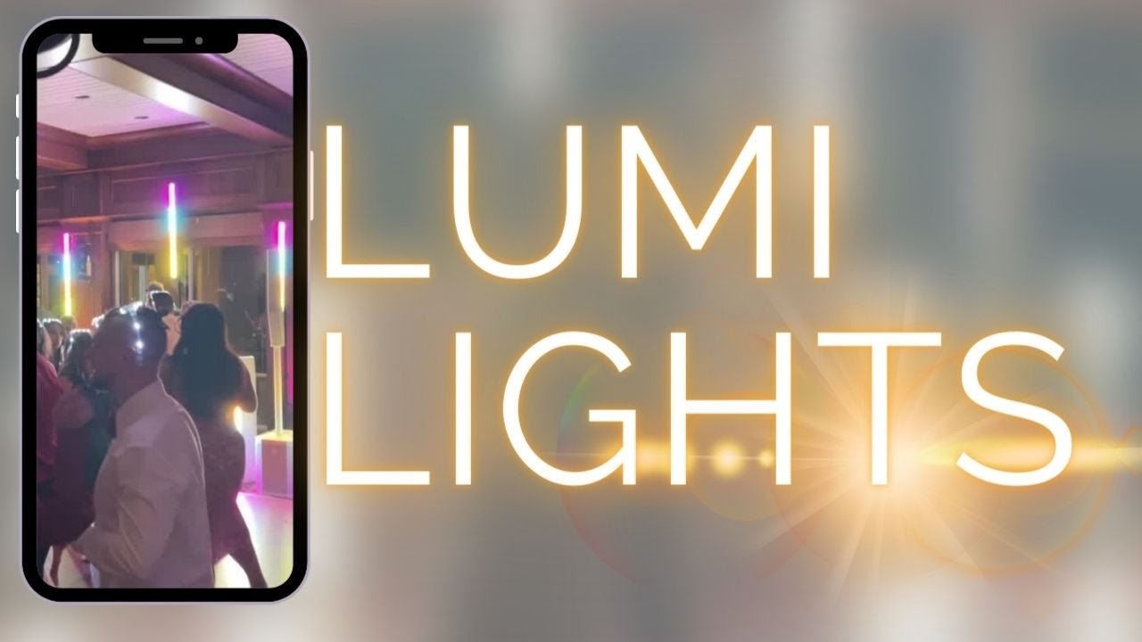 Lumi Lights The New Posh Intelligent Lighting for Events + Weddings programmed Our DJ Rocks