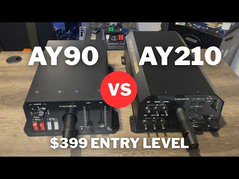 Force Feedback just got CHEAPER!!! Moza AY90 Force Feedback Yoke vs AY210 Yoke