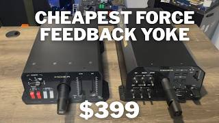 Force Feedback just got CHEAPER!!! Moza AY90 Force Feedback Yoke vs AY210 Yoke