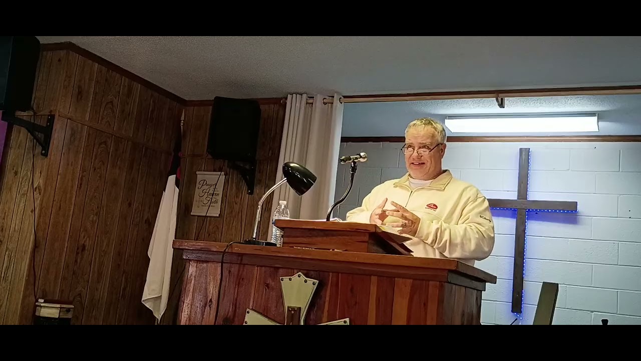 New Home Bible Church Sunday morning 1/11/2026: Brother Chris teaching Sunday School 