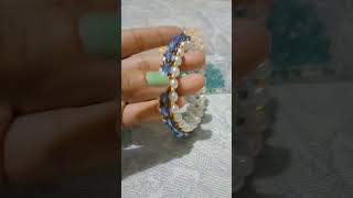 beaded pearl Bracelet #diy #how #pearl #beadedbracelet #bracelet