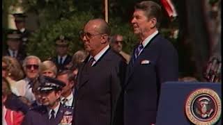 President Reagan''s Remarks at Welcoming Ceremony for President Figueiredo of Brazil on May 12, 1982