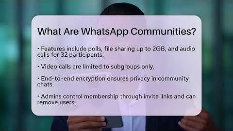 What Are WhatsApp Communities? - Be App Savvy