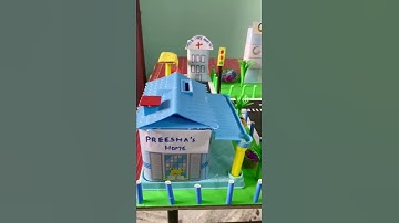 #shorts Neighbourhood project for kids UKG, LKG | school project|  Neighbourhood Project