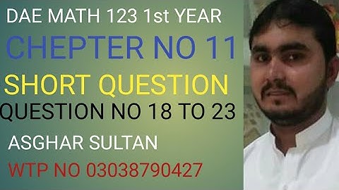 dae math 123 1st year chapter no 11 short question no 18 to 23 AND gate or gate not gate