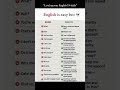 Easy English #spokenenglish #englishspeaking #vocabulary #fyp #english #edit #enjoy #englishslang