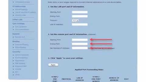 How to set up Basic Port Forwarding on the GT784WN Wireless N DSL Modem Router