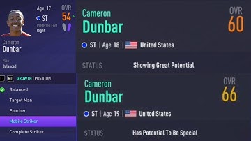 75 POTENTIAL TO 90+ POTENTIAL IN TWO SEASONS! FIFA 21 Dynamic Potential & Development Plan Overview